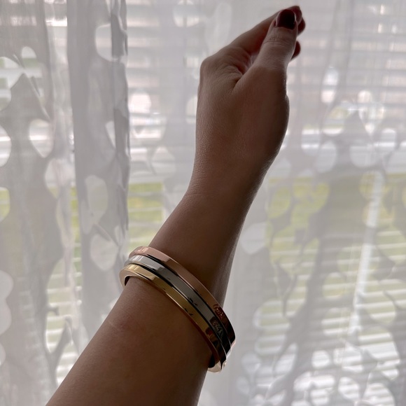 Coach tri-colored Bangle Bracelets - Picture 5 of 5